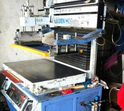 广东闲置印刷设备处理 低价转售两台6090丝印机