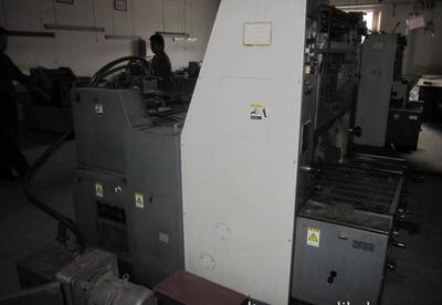 二手日本原装滨田四开单色胶印机展示与细节解析